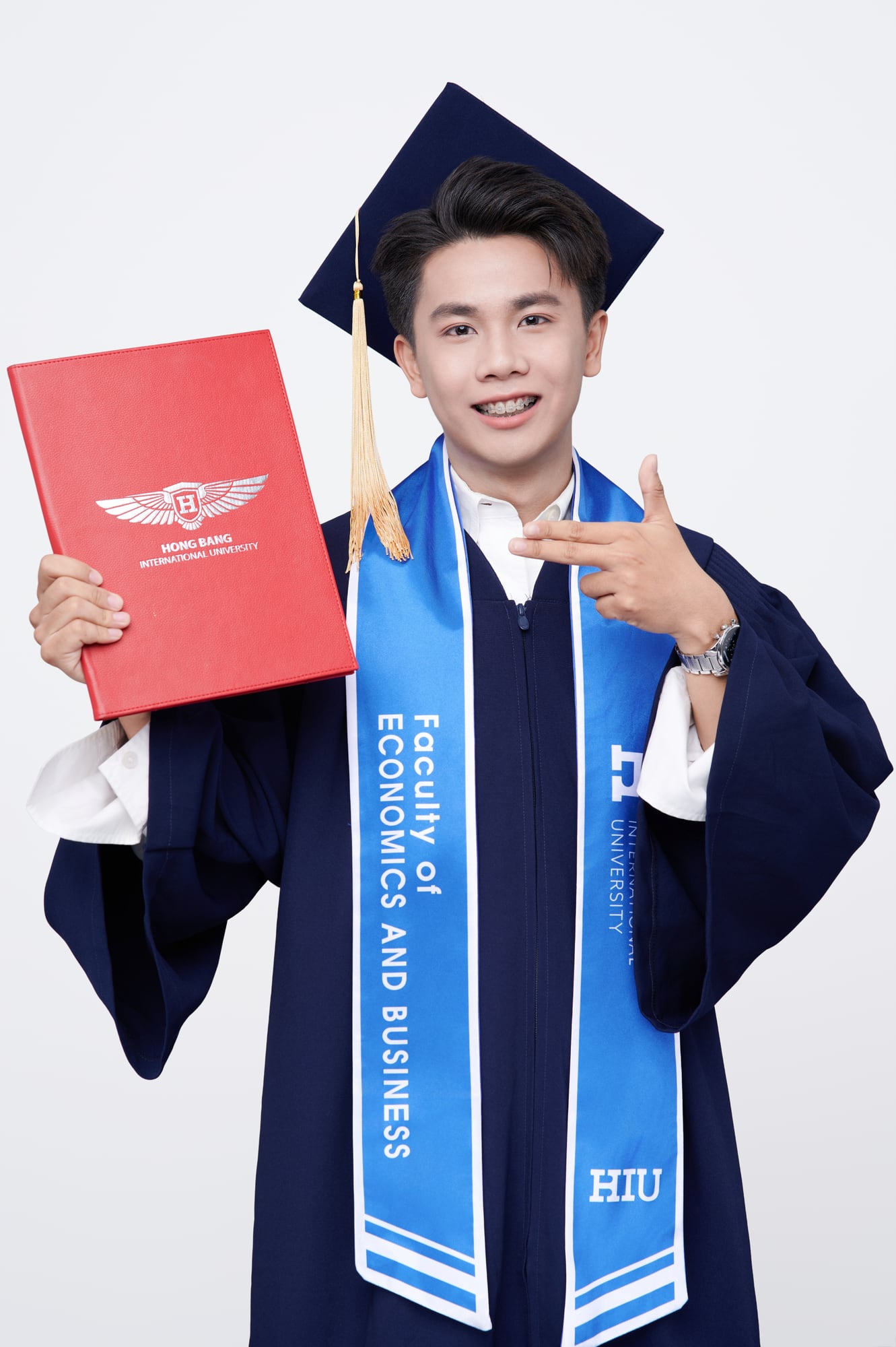 졸업 사진 샘플 사진